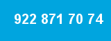 922 871 70 74